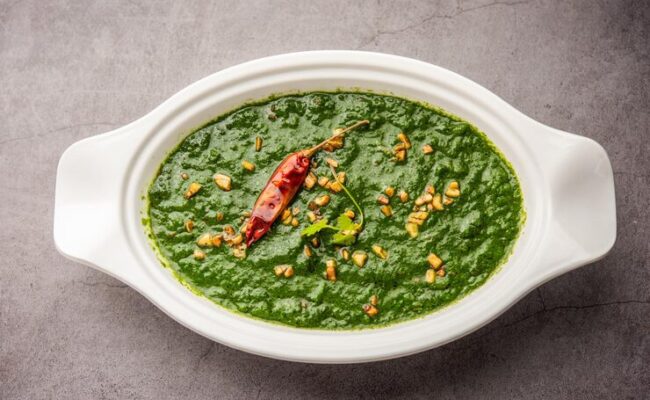 Spinach Gravy (Paalak)