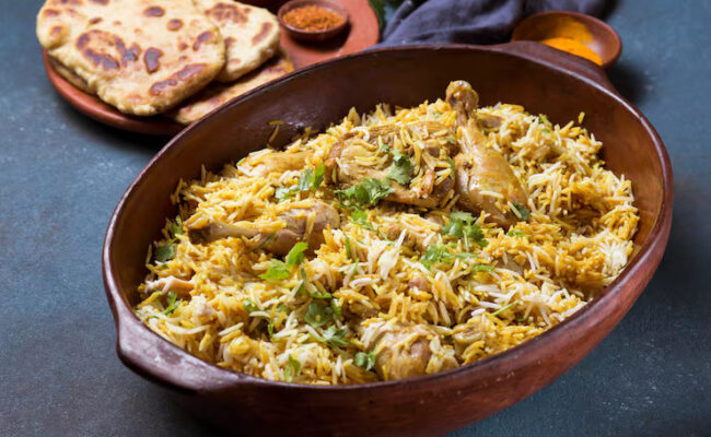 Indian Food Recipe : Chicken Biryani