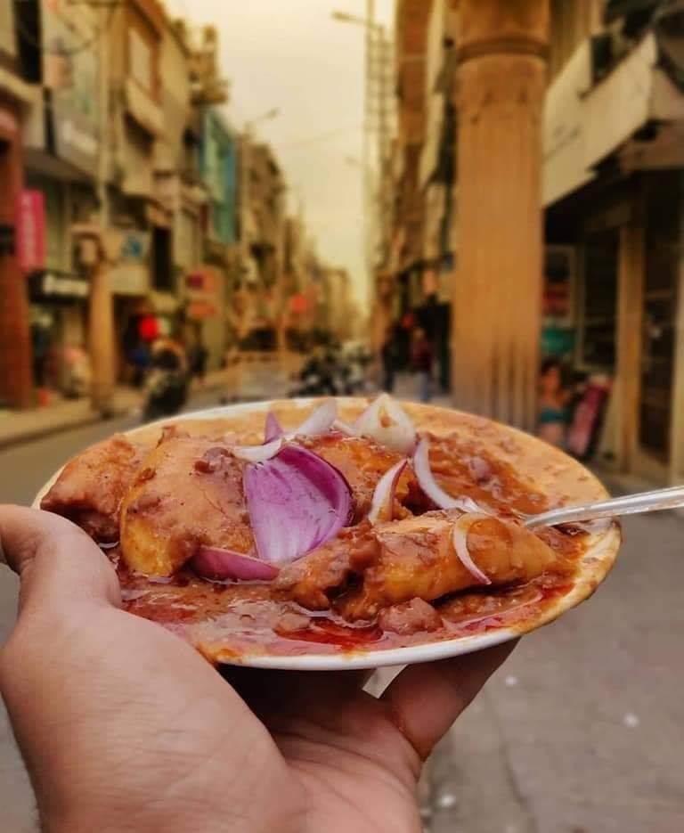 Bhijja Kulcha with Rajma (kidney beans). World's best Rajma are grown in Jammu and this is evident in the number of Rajma dishes available in region. Another popular dish is Raajma Chawal served with mango pickle, chutney and clarified butter on some food shops on NH1 near Banihal.