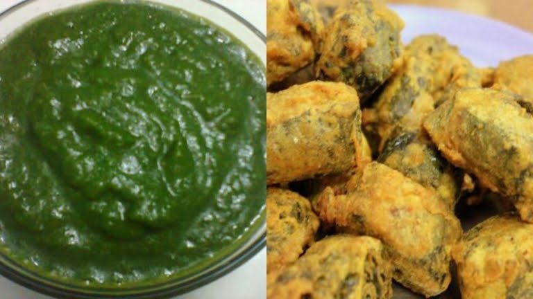 Pattode, made with Colocassia Leaves. These are made in many parts of northern India. But each region has it's own flavours.